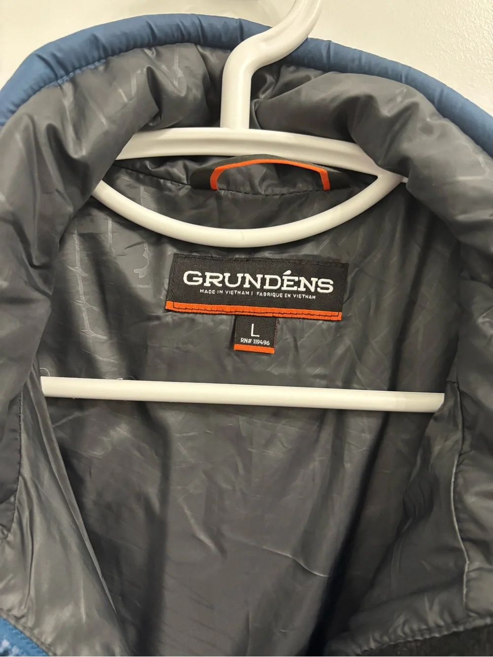 GRUNDENS DISTANT HARBOR QUILTED JACKET - Picture 3 of 3